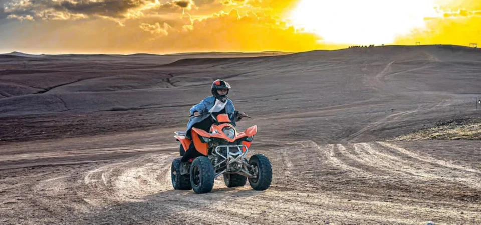 Agafay Desert Adventure Camel Ride Quad Biking Dinner and Show from Marrakech Adghal Tours