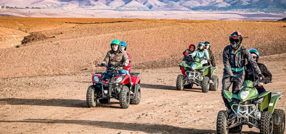 Agafay Desert Adventure Camel Ride Quad Biking Dinner and Show from Marrakech Adghal Tours