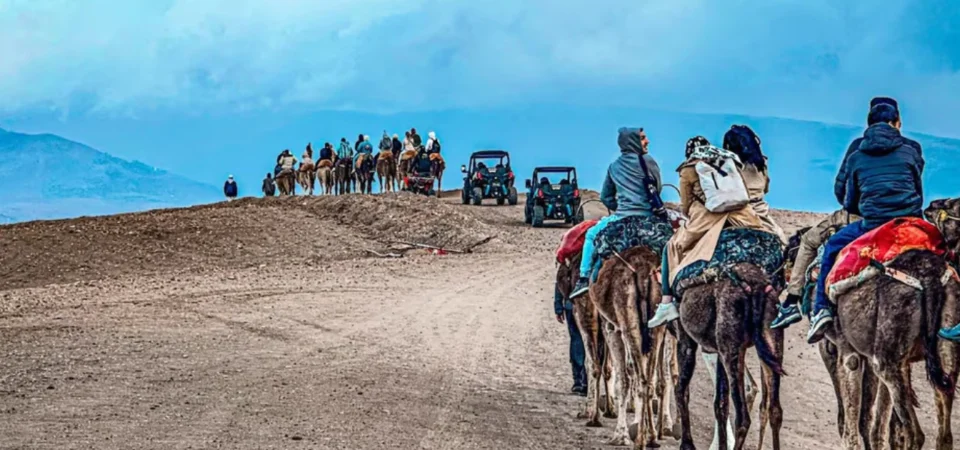 Agafay Desert Adventure Camel Ride Quad Biking Dinner and Show from Marrakech Adghal Tours