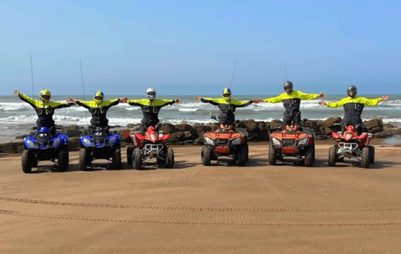 Casablanca Quad Adventure on the Beach – Private Tour with Hotel Pickup