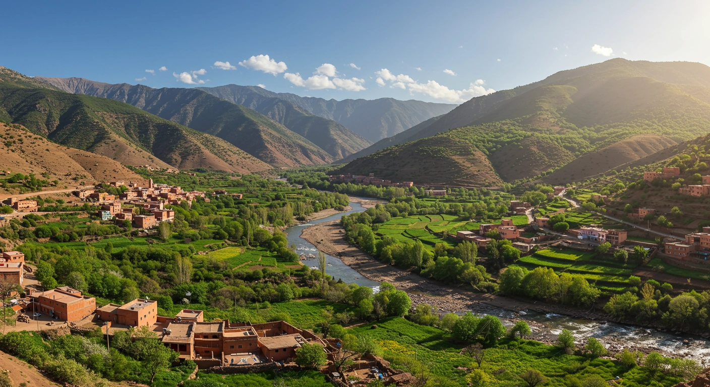 Discover Ourika Waterfalls in Morocco Near Marrakech 2025 - Adghal Tours